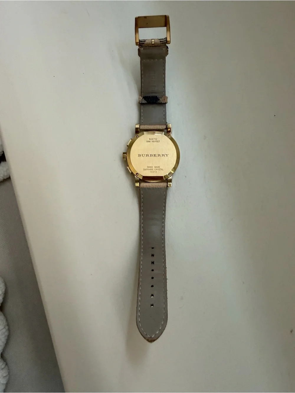 Burberry The City Chronograph Watch (Model: BU9752)